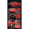 REOBRIX 828 SIÊU XE FERRARI J50 bộ đồ chơi xếp lắp ráp ghép mô hình Speed Champions Racing Cars Đua Xe Công Thức 298 khối