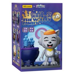 WEKKI 518202 DÊ DỄ CHỊU VÀ BIG WOLF WOLF'S FAMILY BLIND HỘP 6 bộ đồ chơi xếp lắp ráp ghép mô hình Movie & Game Phim Và Trò Chơi