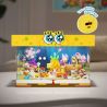 AREA-X AB0082 0082 SPONGEBOB SQUAREPANTS BEACHBURG SCENE VỚI HỘP HIỂN THỊ RIÊNG bộ đồ chơi xếp lắp ráp ghép mô hình Movie & Game Phim Và Trò Chơi