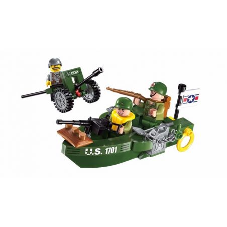 Enlighten 1701 Qman 1701 non  PHÒNG THỦ BỜ BIỂN bộ đồ chơi xếp lắp ráp ghép mô hình Tactical Espionage Action TACTICAL ESPIONAGE ACTION COMBAT ZONES FIRE Chiến Thuật Quân Sự 99 khối