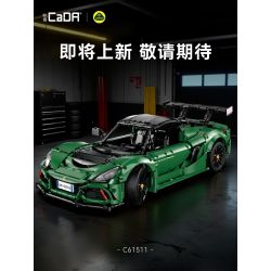 CADA DOUBLEE C61511 61511 LOTUS EXIGE CUP 430 SPORTS CAR 1 8 tỷ lệ 1:8 bộ đồ chơi xếp lắp ráp ghép mô hình Technic Kỹ Thuật Công Nghệ Cao Mô Hình Phương Tiện 3730 khối