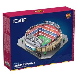 CADA DOUBLEE C66023 66023 SÂN VẬN ĐỘNG CAMP NOU bộ đồ chơi xếp lắp ráp ghép mô hình Creator SPOTIFY CAMP NOU Sáng Tạo 728 khối