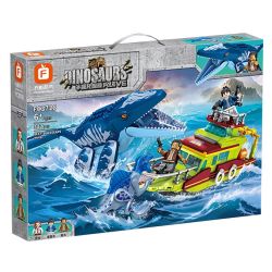 FORANGE FC3728 3728 KHỦNG LONG LỐI THOÁT BIỂN SÂU bộ đồ chơi xếp lắp ráp ghép mô hình DEEP SEA ESCAPE 327 khối