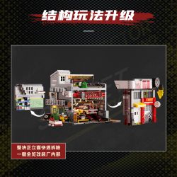 LUMIBRICKS L9088 9088 PHỐ MỸ NHÀ MÁY SỬA ĐỔI XE bộ đồ chơi xếp lắp ráp ghép mô hình Creator Sáng Tạo 1935 khối