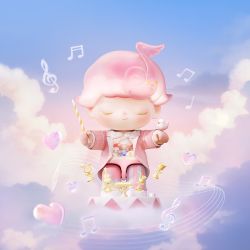 POP MART P10018 10018 DIMOO DREAM ROAR GOODOR bộ đồ chơi xếp lắp ráp ghép mô hình DIMOO DREAM MELODY CONDUCTOR 91 khối