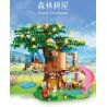 FORANGE FC3518 3518 NGÔI NHÀ TRÊN CÂY bộ đồ chơi xếp lắp ráp ghép mô hình Creator TREE HOUSE Sáng Tạo 731 khối