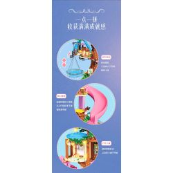 FORANGE FC3518 3518 NGÔI NHÀ TRÊN CÂY bộ đồ chơi xếp lắp ráp ghép mô hình Creator TREE HOUSE Sáng Tạo 731 khối