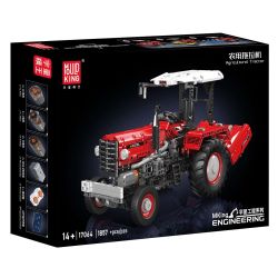 MouldKing 17064 Mould King 17064 MÁY KÉO NÔNG NGHIỆP bộ đồ chơi xếp lắp ráp ghép mô hình Technic AGRICULTURAL TRACTOR Kỹ Thuật Công Nghệ Cao Mô Hình Phương Tiện 1857 khối