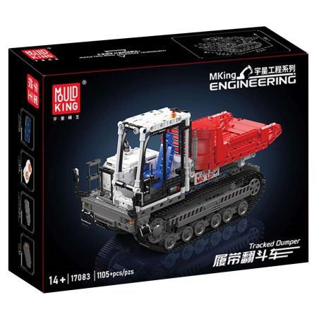 MouldKing 17083 Mould King 17083 THEO DÕI XE TẢI ĐỔ bộ đồ chơi xếp lắp ráp ghép mô hình Technic TRACKED DUMPER Kỹ Thuật Công Nghệ Cao Mô Hình Phương Tiện 1105 khối