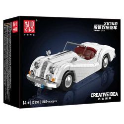 MouldKing 10236 Mould King 10236 XE THỂ THAO HAI CHỖ NGỒI CỦA JAGUAR XK140 bộ đồ chơi xếp lắp ráp ghép mô hình Creator Sáng Tạo 1302 khối