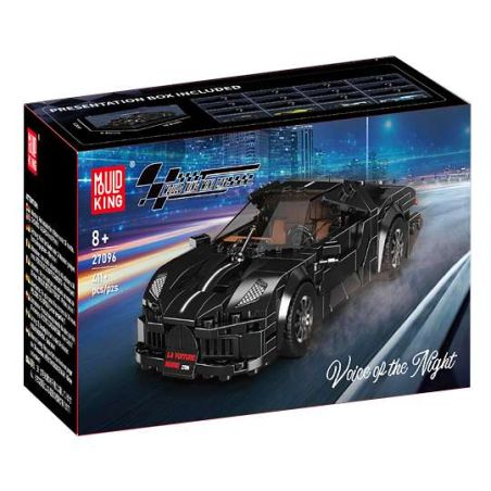 MouldKing 27096 Mould King 27096 TIẾNG TỐI CỦA BUGATTI bộ đồ chơi xếp lắp ráp ghép mô hình Speed Champions Racing Cars Đua Xe Công Thức 411 khối