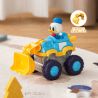 PLEYERID M38-LS006 LS006 M38LS006 38-LS006 DISNEY VỊT DONALD XE TẢI KỸ THUẬT LẮP RÁP HAI TRONG MỘT MÁY XÚC ĐÁ BỤI BẨN bộ đồ chơi xếp lắp ráp ghép mô hình Pre-School Mẫu Giáo 14 khối