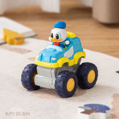 PLEYERID M38-LS007 LS007 M38LS007 38-LS007 DISNEY DONALD DUCK LẮP RÁP MỘT CHIẾC XE ĐỊA HÌNH RỘNG LỚN bộ đồ chơi xếp lắp ráp ghép mô hình Pre-School Mẫu Giáo 10 khối