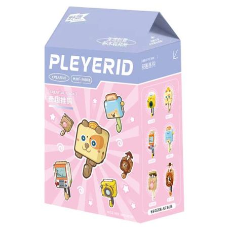 PLEYERID M38-P8078 P8078 8078 M38P8078 38-P8078 MÔ HÌNH JIQU HOOK 6 KAPIKA LICAI VÀO TÚI TREO CỔ THÚ VUI BÁNH MÌ NƯỚNG GẤU MÓNG VUỐT DỄ THƯƠNG ĐỒNG HỒ TƯỜNG RETRO bộ đồ chơi xếp lắp ráp ghép mô hình