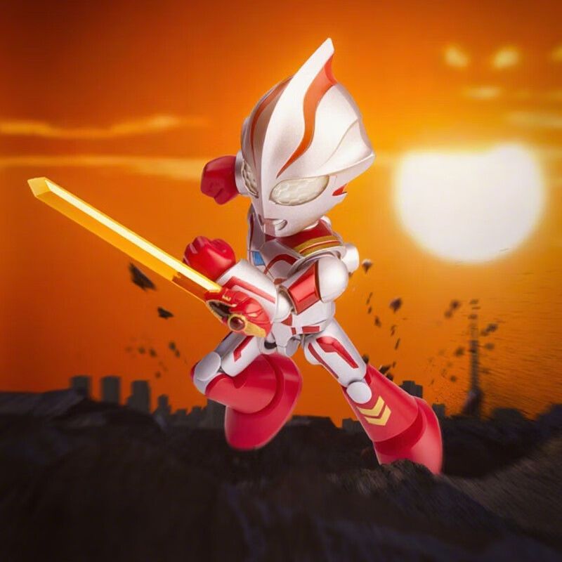 BLOKEES 74858 PHIÊN BẢN MA THUẬT ULTRAMAN ĐỐI TÁC THỨ 3 MOONBIUS bộ đồ chơi xếp lắp ráp ghép mô hình Movie & Game Phim Và Trò Chơi 28 khối