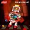 JAKI AK066 CHAOXIANG SÁNG TẠO NHÀ HÁT PIXEL TRÒ CHƠI VIDEO bộ đồ chơi xếp lắp ráp ghép mô hình GAME ROBOT