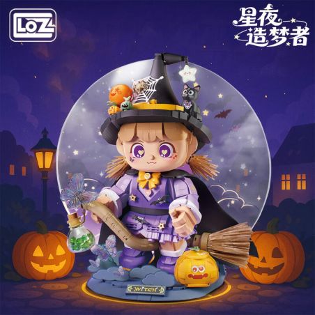 LOZ 1969 NGƯỜI LÀM GIẤC MƠ ĐÊM ĐẦY SAO bộ đồ chơi xếp lắp ráp ghép mô hình 1512 khối