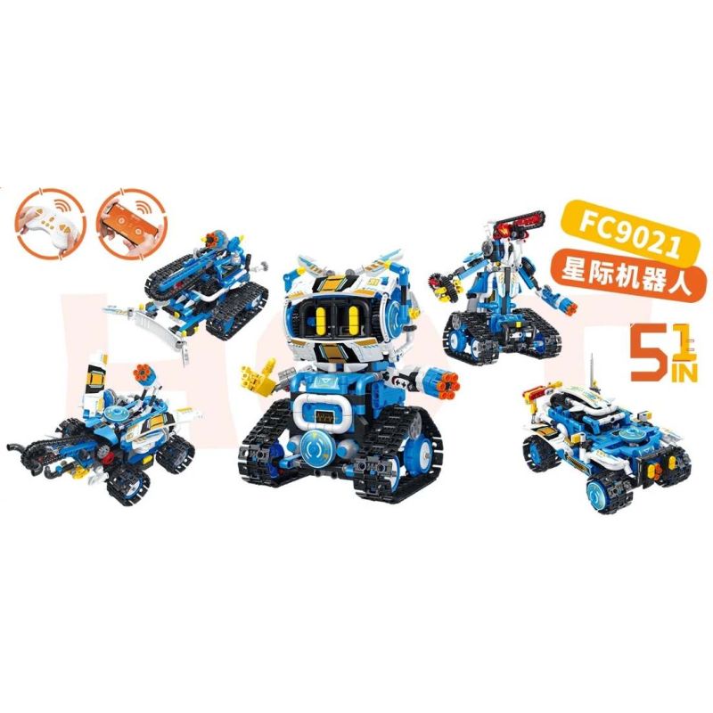 FORANGE FC9021 9021 ROBOT SAO bộ đồ chơi xếp lắp ráp ghép mô hình