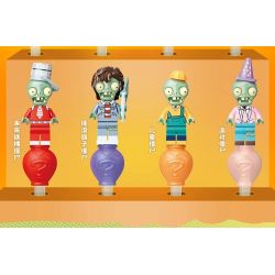 GUDI 60060 NHÀ MÁY VS. ZOMBIE LẮP RÁP GẠCH LÁT bộ đồ chơi xếp lắp ráp ghép mô hình Gear Đồ Lắp Ghép