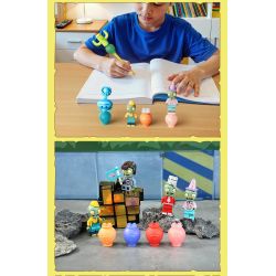 GUDI 60060 NHÀ MÁY VS. ZOMBIE LẮP RÁP GẠCH LÁT bộ đồ chơi xếp lắp ráp ghép mô hình Gear Đồ Lắp Ghép