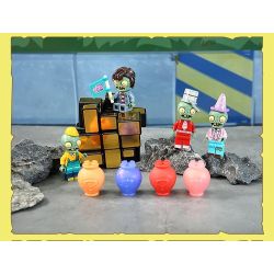 GUDI 60060 NHÀ MÁY VS. ZOMBIE LẮP RÁP GẠCH LÁT bộ đồ chơi xếp lắp ráp ghép mô hình Gear Đồ Lắp Ghép