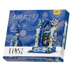 MOYU BLOCK MY97159 97159 CỔNG BẦU TRỜI ĐẦY SAO TƯỞNG TƯỢNG bộ đồ chơi xếp lắp ráp ghép mô hình Arts & Crafts 1745 khối