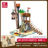 JIESTAR 59159 CÁP TẨM CƯỚP BIỂN bộ đồ chơi xếp lắp ráp ghép mô hình Pirates Of The Caribbean WATCH TOWER Cướp Biển Vùng Caribe 482 khối