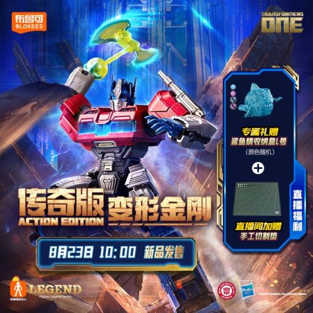 BLOKEES 71173 TRANSFORMERS PHIÊN BẢN HUYỀN THOẠI ORIAN PIX ORIGIN OPTIMUS PRIME bộ đồ chơi xếp lắp ráp ghép mô hình Movie & Game Phim Và Trò Chơi