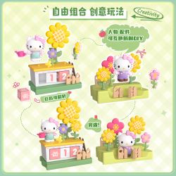 BLOKEES 73591 SANRIO FAMILY DADOU DREAM LỜI NÓI ĐẦU ĐẾN MÙA XUÂN ẤM ÁP bộ đồ chơi xếp lắp ráp ghép mô hình Movie & Game Phim Và Trò Chơi