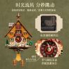 PANTASY 85027 BỘ SƯU TẬP RETRO CUCKOO ĐỒNG HỒ bộ đồ chơi xếp lắp ráp ghép mô hình Creator Sáng Tạo 3300 khối