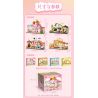 GUDI 51017D 51017A 51017B 51017C DREAM TOWN 4 STYLES SHIGUANG DESSERT SHOP XINGLUO COFFEE JIANYUE BOOKSTORE HAOCHA BAKING bộ đồ chơi xếp lắp ráp ghép mô hình 1254 khối