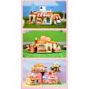 GUDI 51017D 51017A 51017B 51017C DREAM TOWN 4 STYLES SHIGUANG DESSERT SHOP XINGLUO COFFEE JIANYUE BOOKSTORE HAOCHA BAKING bộ đồ chơi xếp lắp ráp ghép mô hình 1254 khối