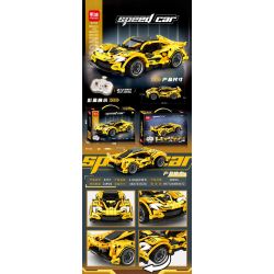 MINGDI LEIBAO 8737 ĐUA XE bộ đồ chơi xếp lắp ráp ghép mô hình Technic Kỹ Thuật Công Nghệ Cao Mô Hình Phương Tiện 325 khối