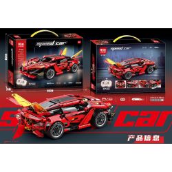 MINGDI LEIBAO 8738 ĐUA XE bộ đồ chơi xếp lắp ráp ghép mô hình Technic Kỹ Thuật Công Nghệ Cao Mô Hình Phương Tiện 337 khối