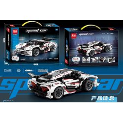 MINGDI LEIBAO 8740 ĐUA XE bộ đồ chơi xếp lắp ráp ghép mô hình Technic Kỹ Thuật Công Nghệ Cao Mô Hình Phương Tiện 310 khối