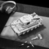 12GO 97012 97015 TIGER TANK S04 SỐ 1322 1:28 bộ đồ chơi xếp lắp ráp ghép mô hình Military Army Quân Sự Bộ Đội 1628 khối