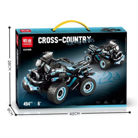 MINGDI LEIBAO K2186 2186 XE VUNG MỌI ĐỊA HÌNH bộ đồ chơi xếp lắp ráp ghép mô hình Technic Kỹ Thuật Công Nghệ Cao Mô Hình Phương Tiện 494 khối
