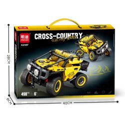 MINGDI LEIBAO K2187 2187 XE VUNG MỌI ĐỊA HÌNH bộ đồ chơi xếp lắp ráp ghép mô hình Technic Kỹ Thuật Công Nghệ Cao Mô Hình Phương Tiện 498 khối