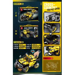 MINGDI LEIBAO K2187 2187 XE VUNG MỌI ĐỊA HÌNH bộ đồ chơi xếp lắp ráp ghép mô hình Technic Kỹ Thuật Công Nghệ Cao Mô Hình Phương Tiện 498 khối