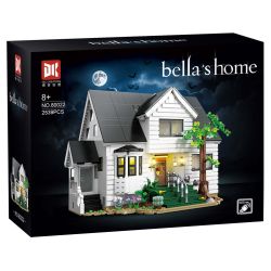 DK 80022 BELLA HOUSE BIỆT THỰ bộ đồ chơi xếp lắp ráp ghép mô hình Creator BELLA'S HOME Sáng Tạo 2539 khối