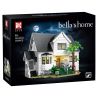 DK 80022 BELLA HOUSE BIỆT THỰ bộ đồ chơi xếp lắp ráp ghép mô hình Creator BELLA'S HOME Sáng Tạo 2539 khối