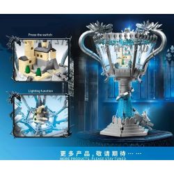 DK 80028 CỐC NGỌN LỬA bộ đồ chơi xếp lắp ráp ghép mô hình Harry Potter Chú Bé Phù Thủy 1169 khối