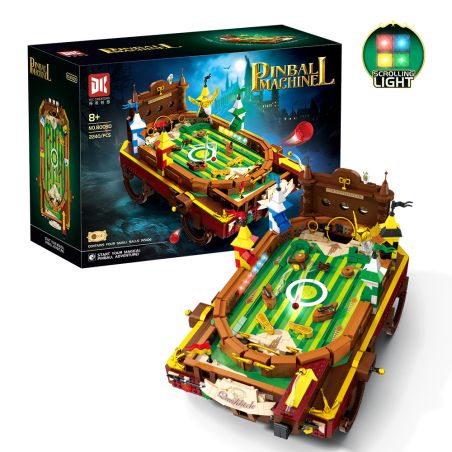 DK 80030 TRẠM PINBALL QUIDDITCH bộ đồ chơi xếp lắp ráp ghép mô hình Harry Potter PINBALL MACHINE Chú Bé Phù Thủy 2240 khối