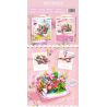 ZHEGAO 957011 NHẬT KÝ NGÔN NGỮ HOA bộ đồ chơi xếp lắp ráp ghép mô hình Arts & Crafts FLOWER DIARY 836 khối