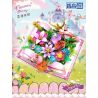 ZHEGAO 957011 NHẬT KÝ NGÔN NGỮ HOA bộ đồ chơi xếp lắp ráp ghép mô hình Arts & Crafts FLOWER DIARY 836 khối