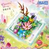 ZHEGAO 957012 NHẬT KÝ NGÔN NGỮ HOA BÀI HÁT NHẸ NHÀNG bộ đồ chơi xếp lắp ráp ghép mô hình Arts & Crafts FLOWER DIARY 810 khối