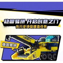 KEEPPLEY 42210 PHẢN ỨNG KẾT HỢP CÔNG NGHIỆP NẶNG 8 bộ đồ chơi xếp lắp ráp ghép mô hình