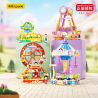 WEKKI 516422 CHERRY MARUKO PARADISE STORY FERRIS WHEEL bộ đồ chơi xếp lắp ráp ghép mô hình Movie & Game MARUKO'S RAKUEN MONOGATARI Phim Và Trò Chơi