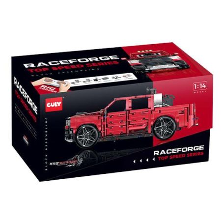 GULY 10633 DODGE TYRANNOSAURUS PICKUP DRIFT STUNT CAR 1:14 tỷ lệ 1:14 bộ đồ chơi xếp lắp ráp ghép mô hình Technic DODGE RAM 1500 TRX Kỹ Thuật Công Nghệ Cao Mô Hình Phương Tiện 1349 khối