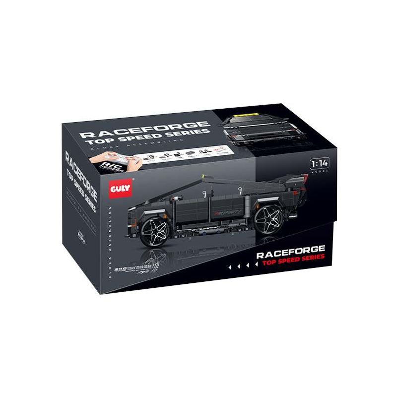 GULY 10634 CYBERPEA 1:14 tỷ lệ 1:14 bộ đồ chơi xếp lắp ráp ghép mô hình Technic Kỹ Thuật Công Nghệ Cao Mô Hình Phương Tiện 1576 khối